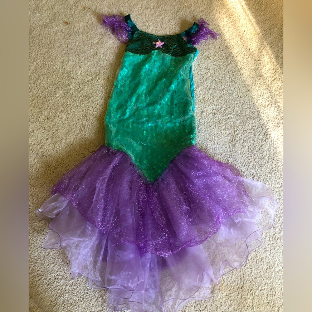 large junior Ariel The Little Mermaid Halloween costume